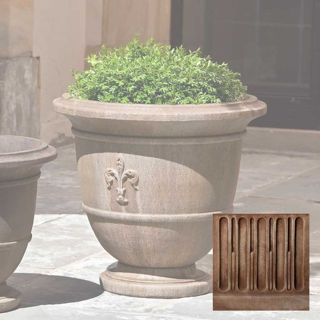 Fleur de Lis Urn - Large