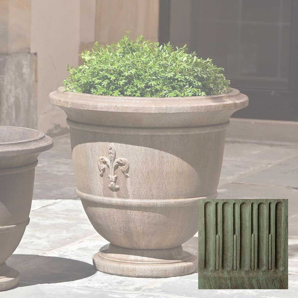 Fleur de Lis Urn - Large