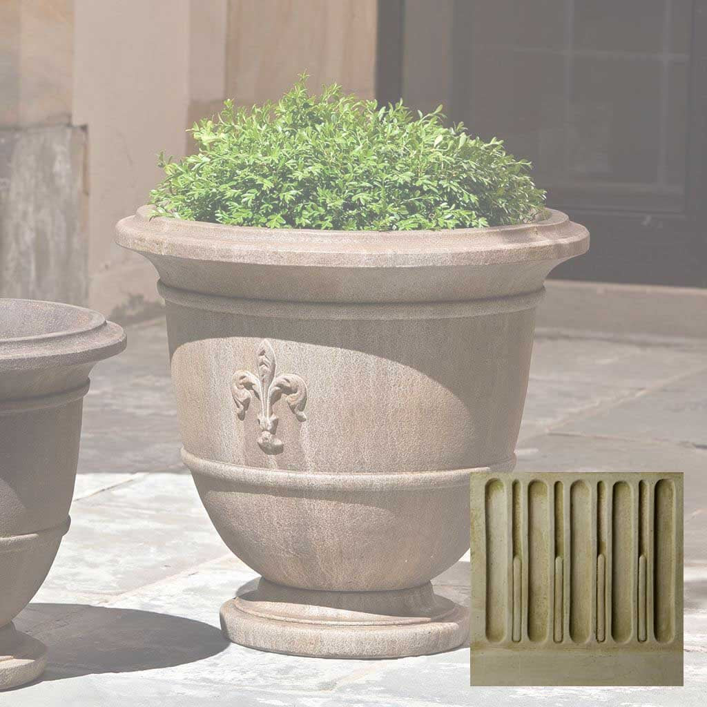 Fleur de Lis Urn - Large