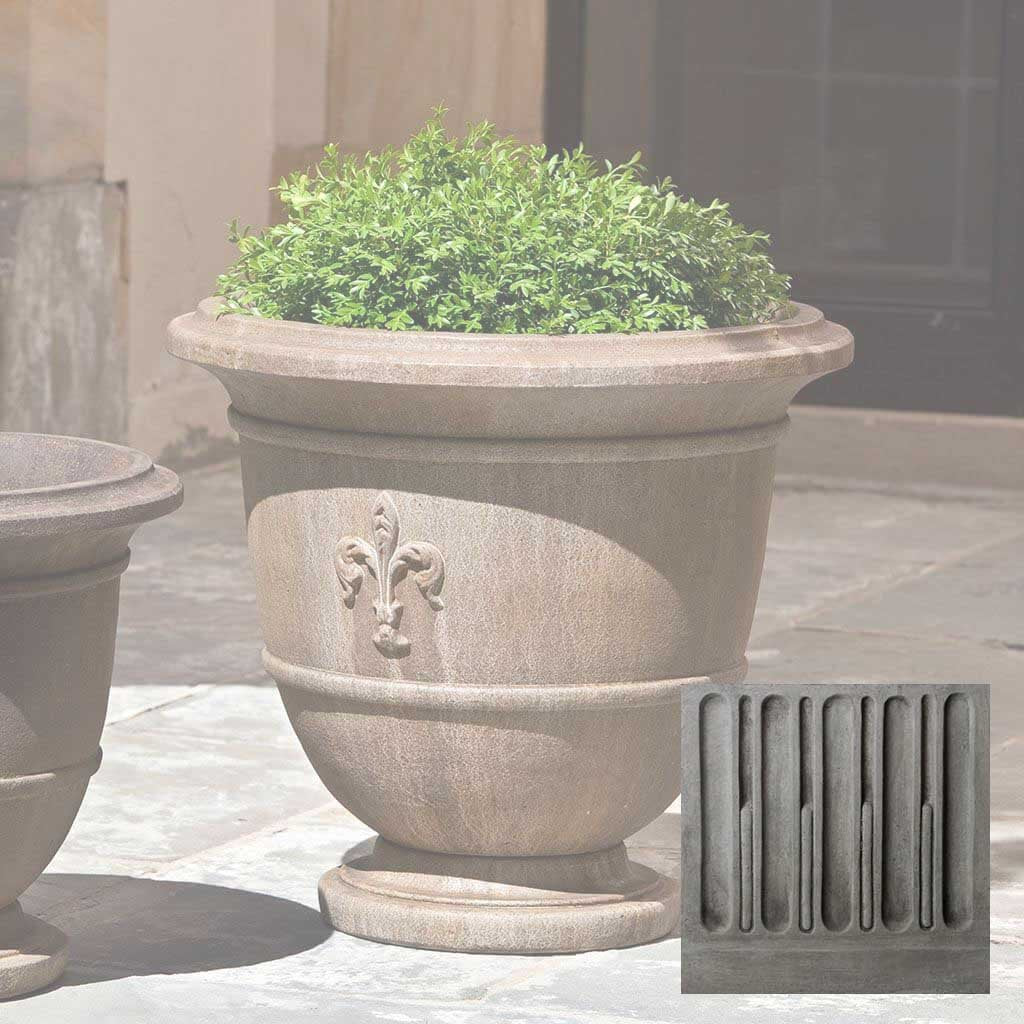 Fleur de Lis Urn - Large