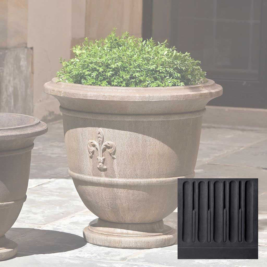 Fleur de Lis Urn - Large