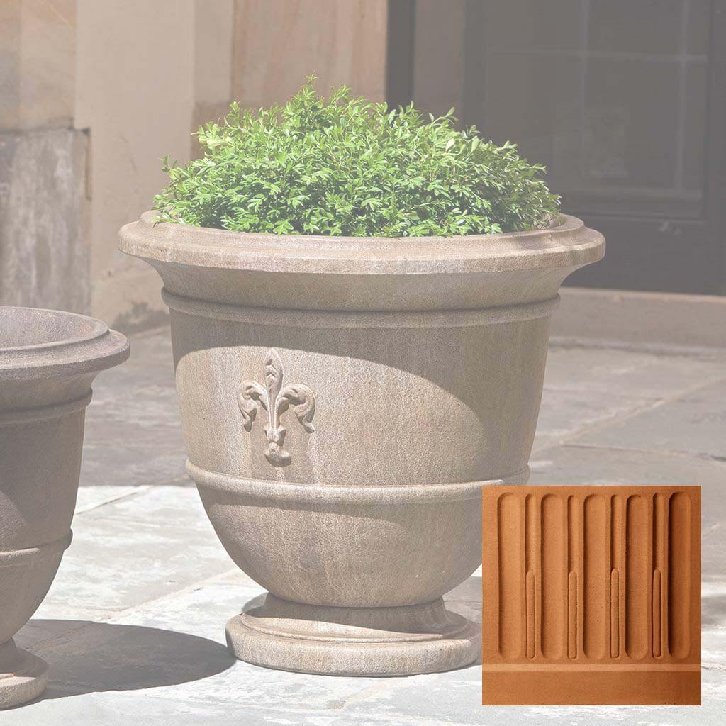 Fleur de Lis Urn - Large