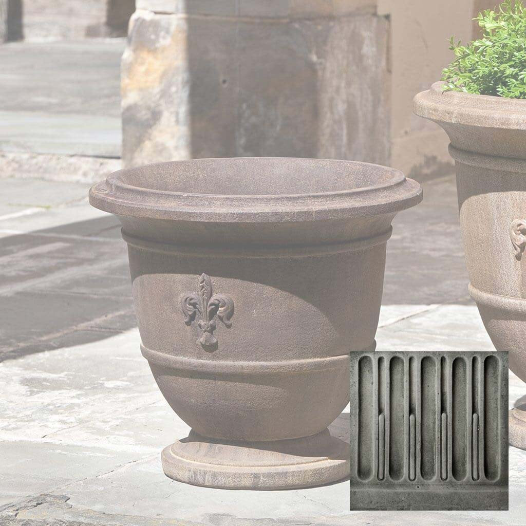 Fleur de Lis Urn - Small
