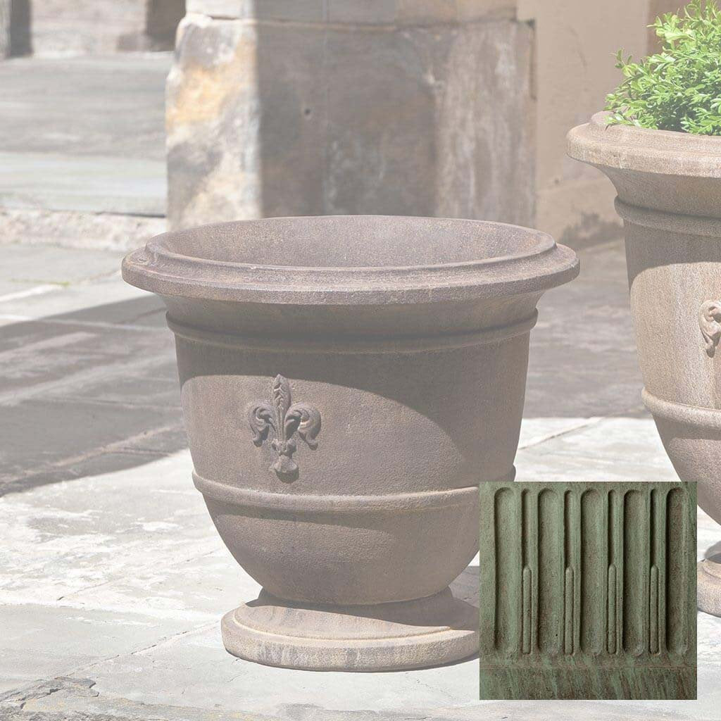 Fleur de Lis Urn - Small