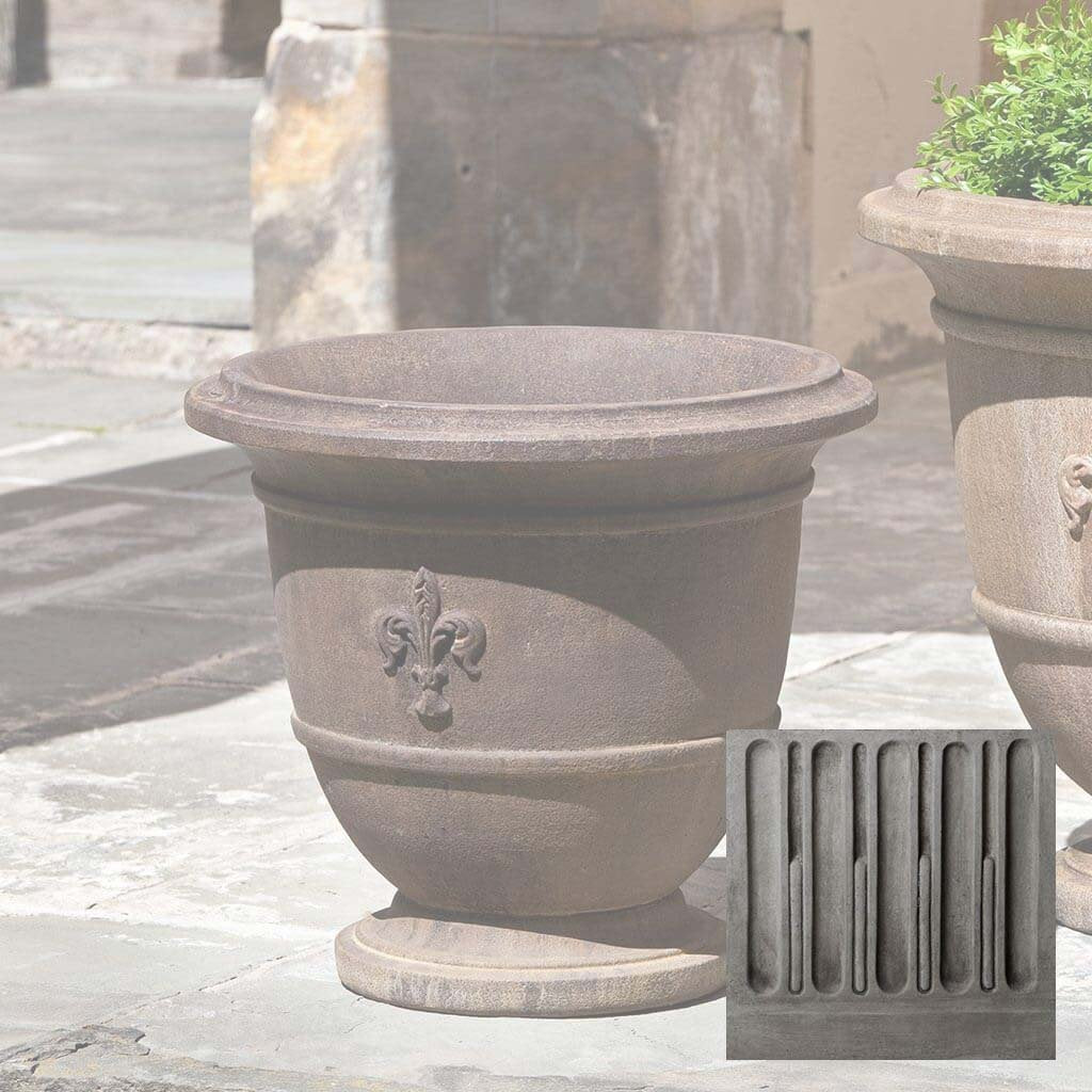 Fleur de Lis Urn - Small
