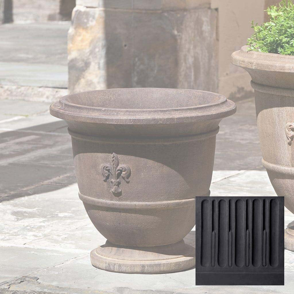 Fleur de Lis Urn - Small