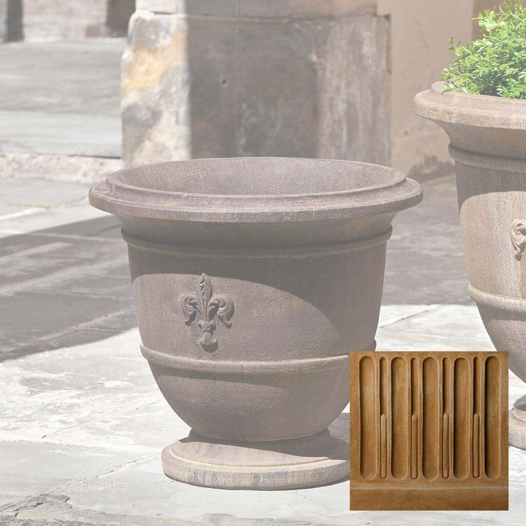 Fleur de Lis Urn - Small