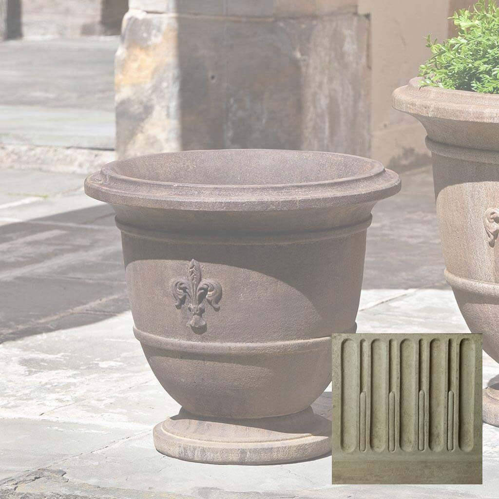Fleur de Lis Urn - Small