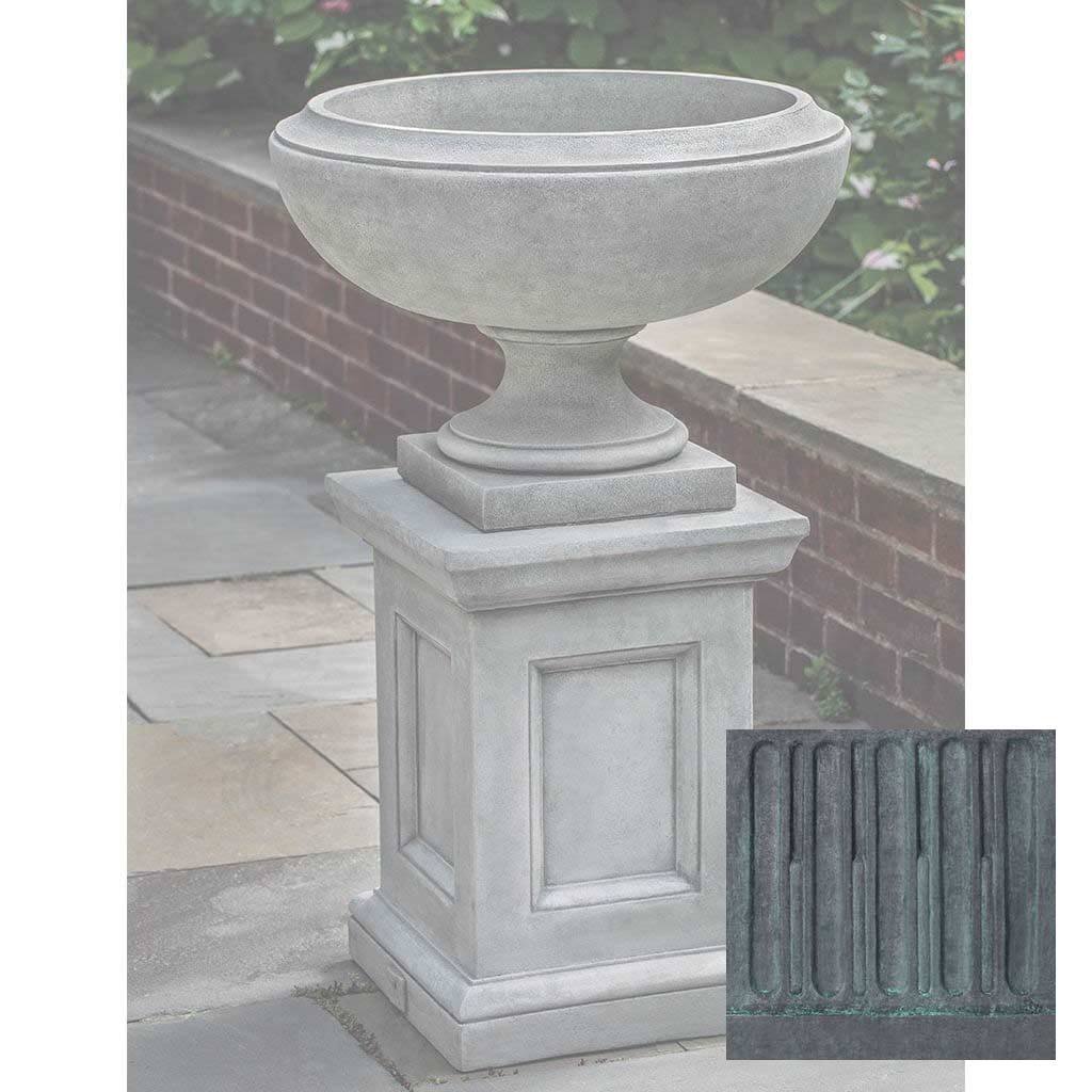 Jensen Urn Small w/ Barnett Pedestal