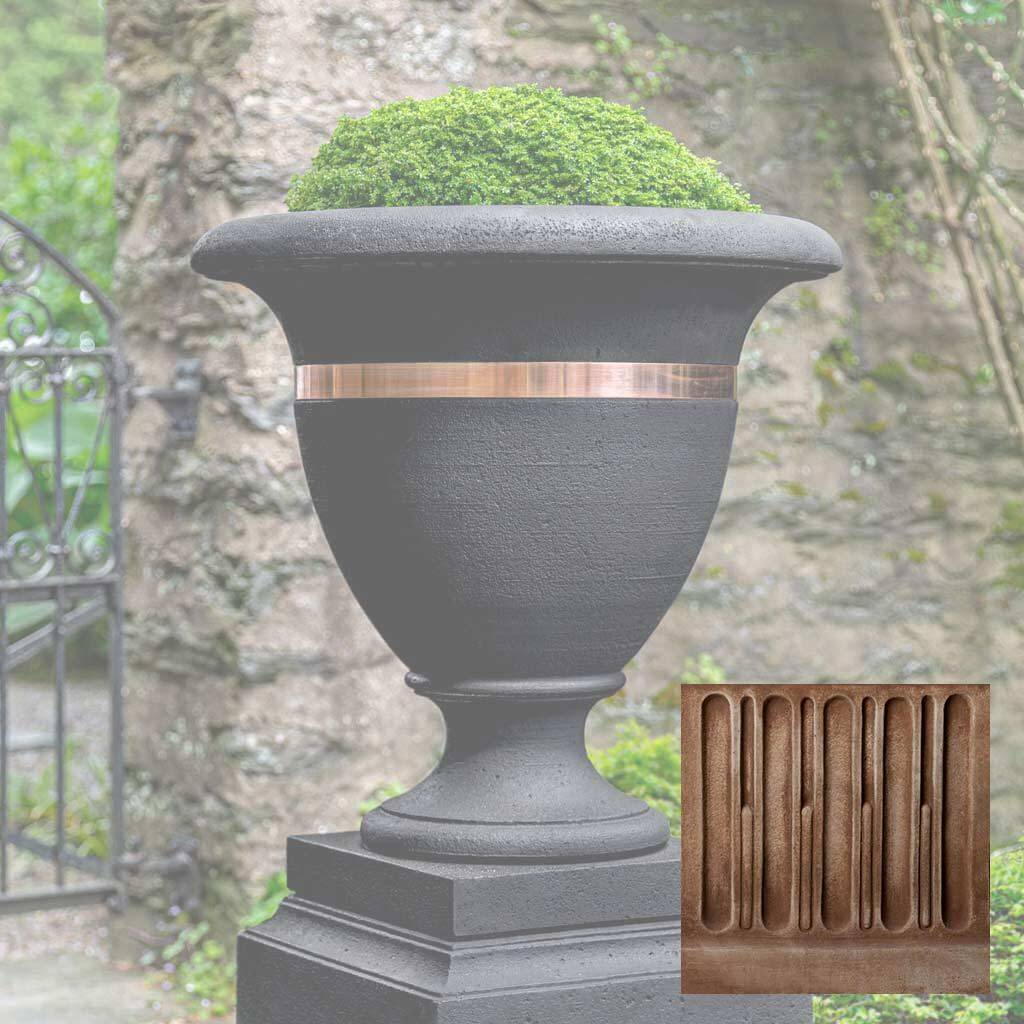 Classic Copper Banded Urn - Large
