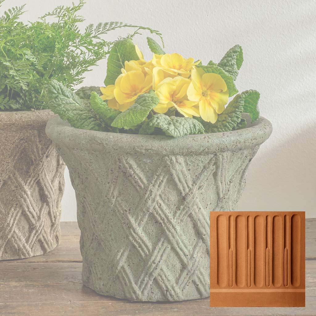 Antique Lattice Planter