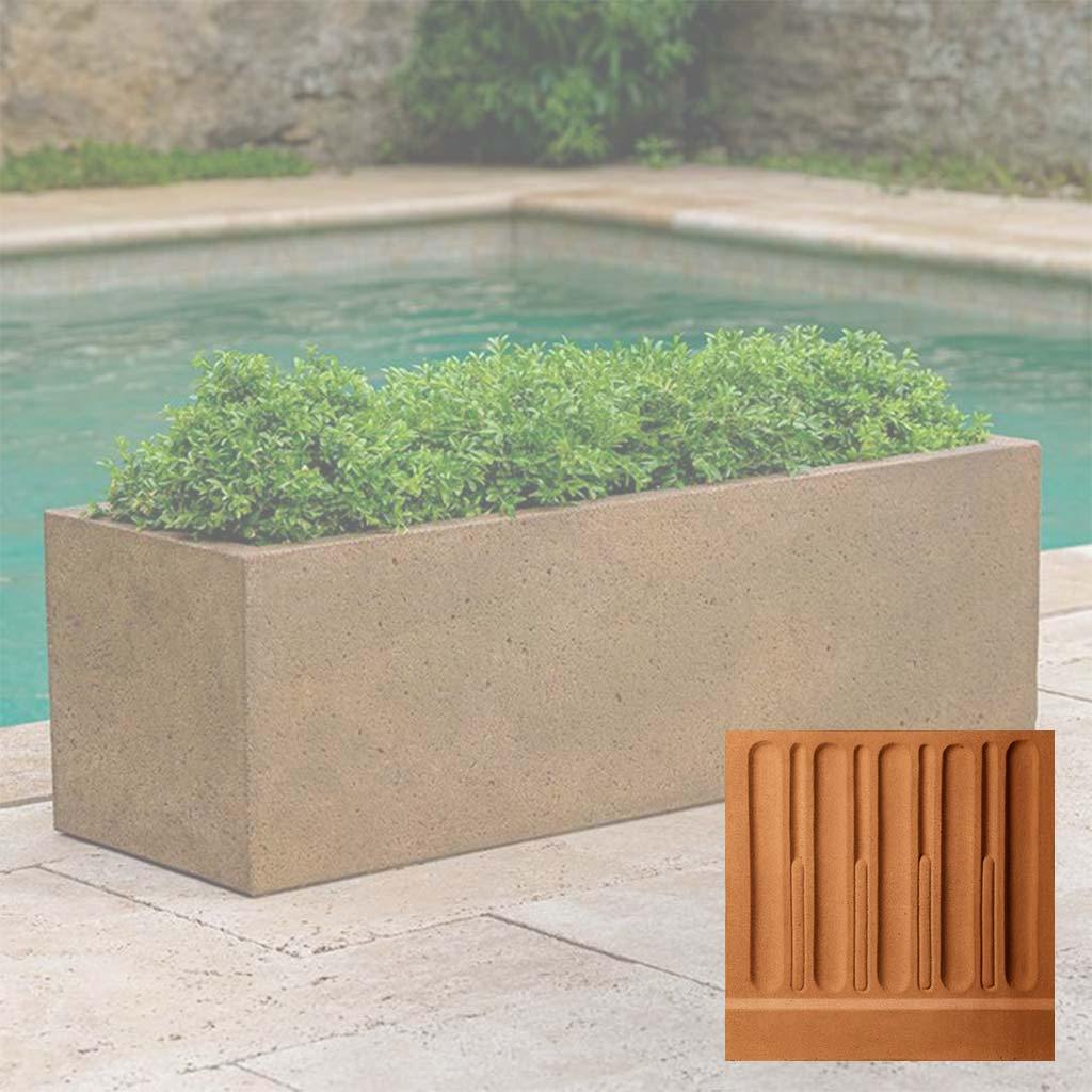 Textured Trough Planter