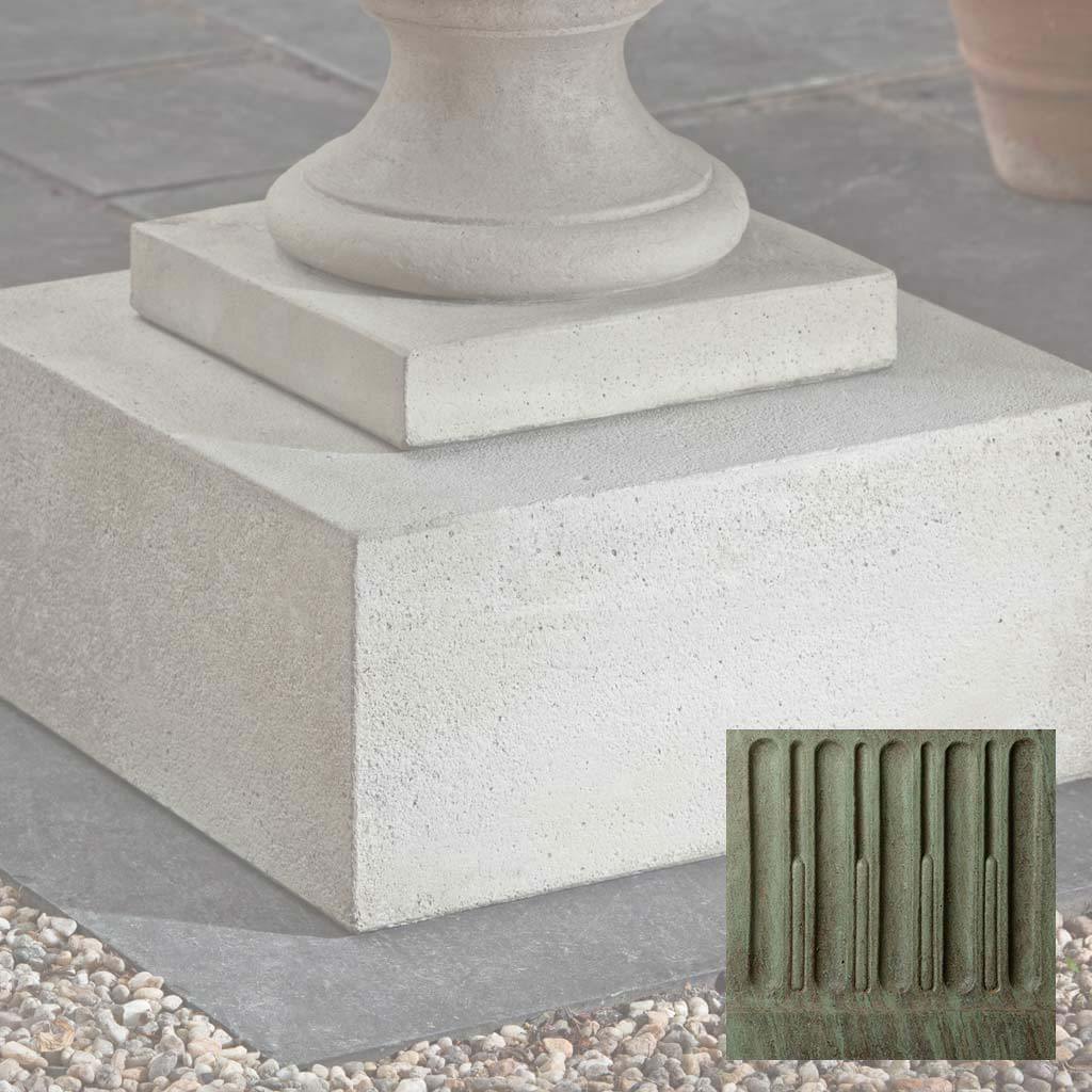 Textured Low Square Pedestal