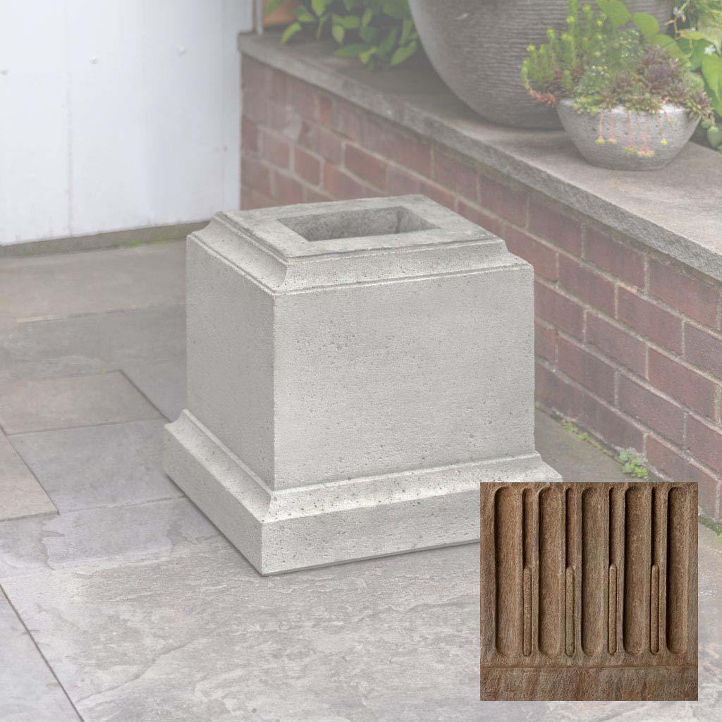 Textured 16.5 Inch Pedestal
