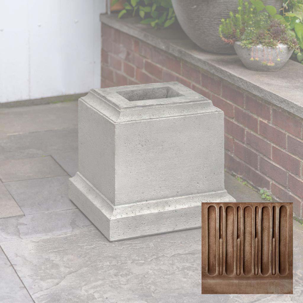Textured 16.5 Inch Pedestal