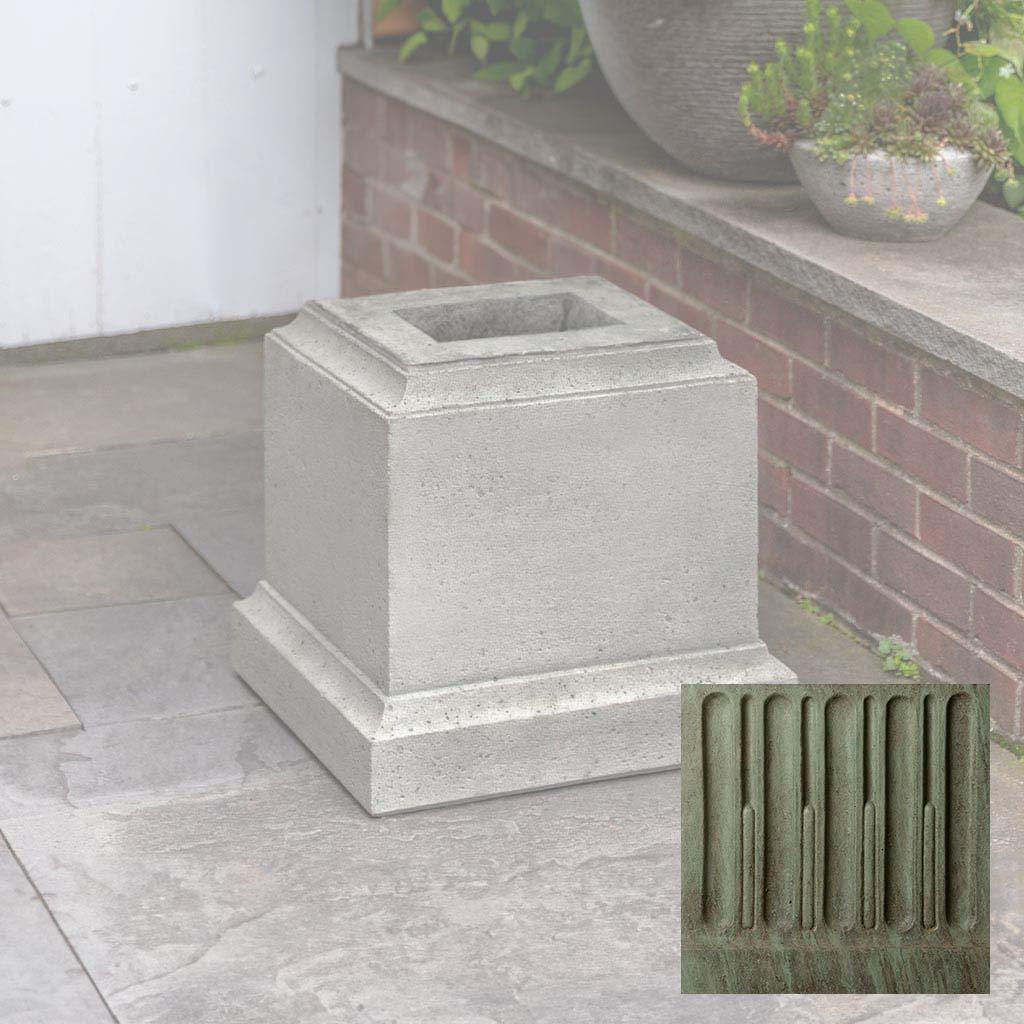Textured 16.5 Inch Pedestal
