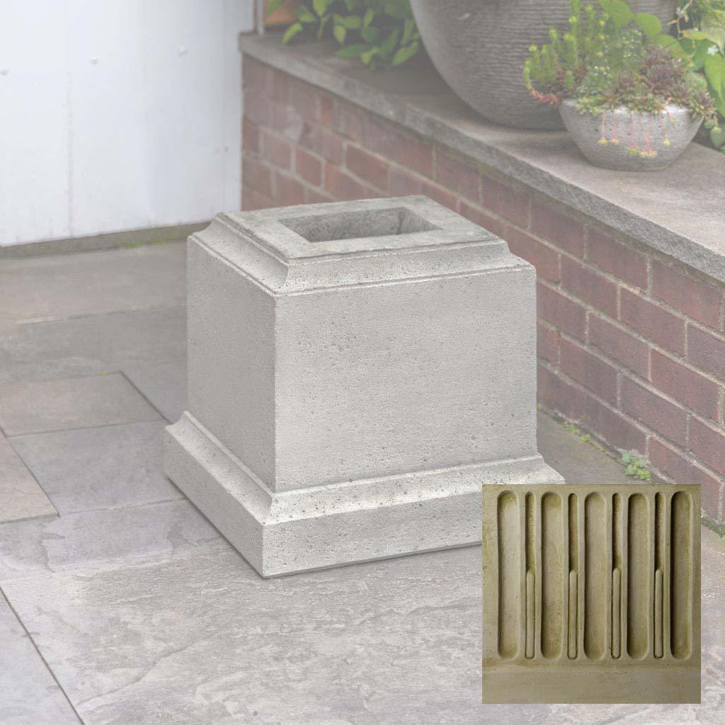 Textured 16.5 Inch Pedestal