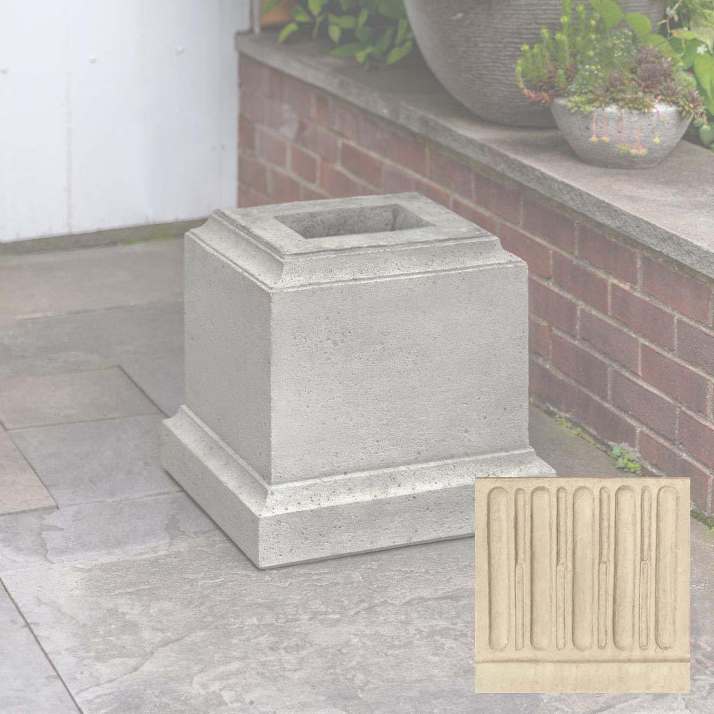 Textured 16.5 Inch Pedestal