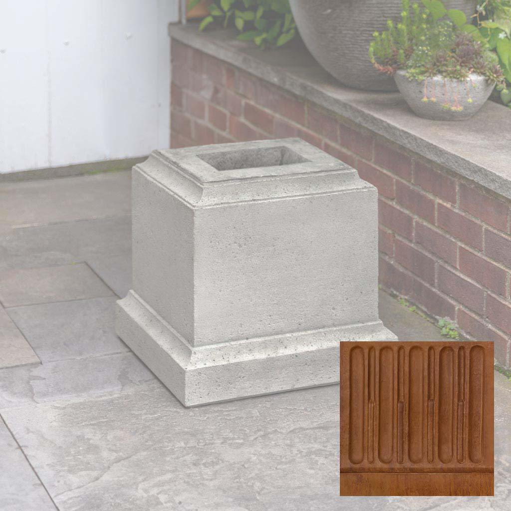 Textured 16.5 Inch Pedestal