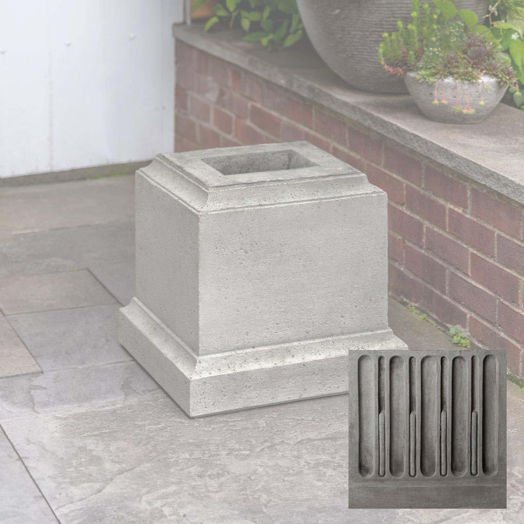Textured 16.5 Inch Pedestal