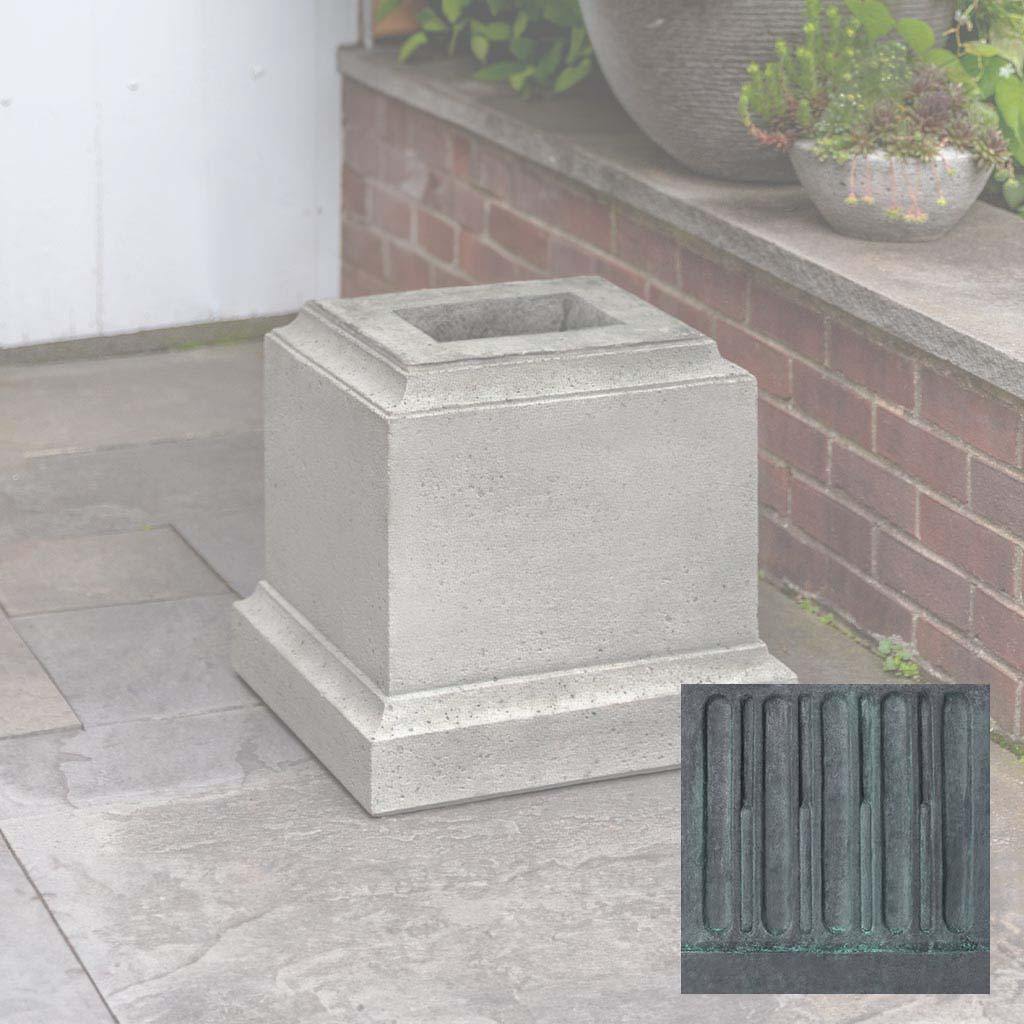 Textured 16.5 Inch Pedestal