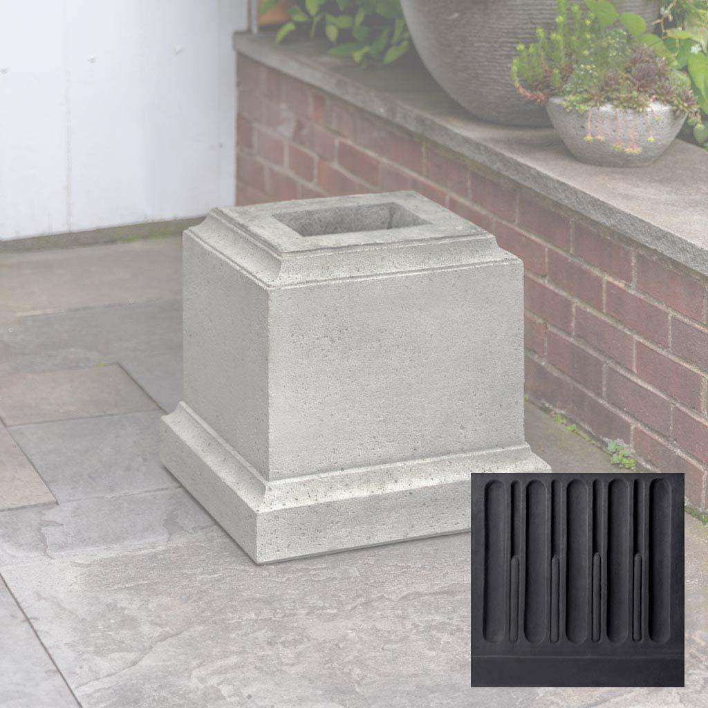 Textured 16.5 Inch Pedestal