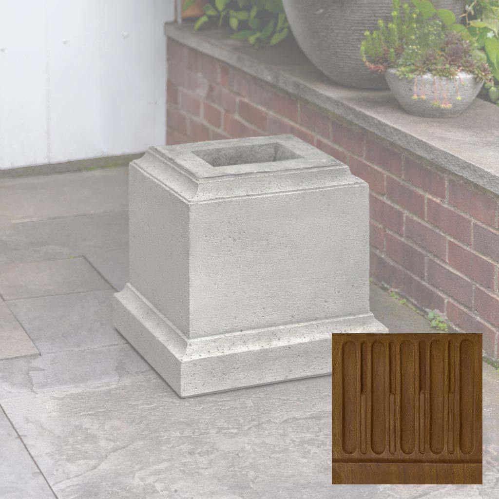 Textured 16.5 Inch Pedestal