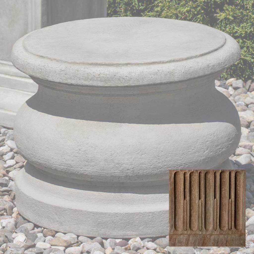 Round Plain Pedestal - Low