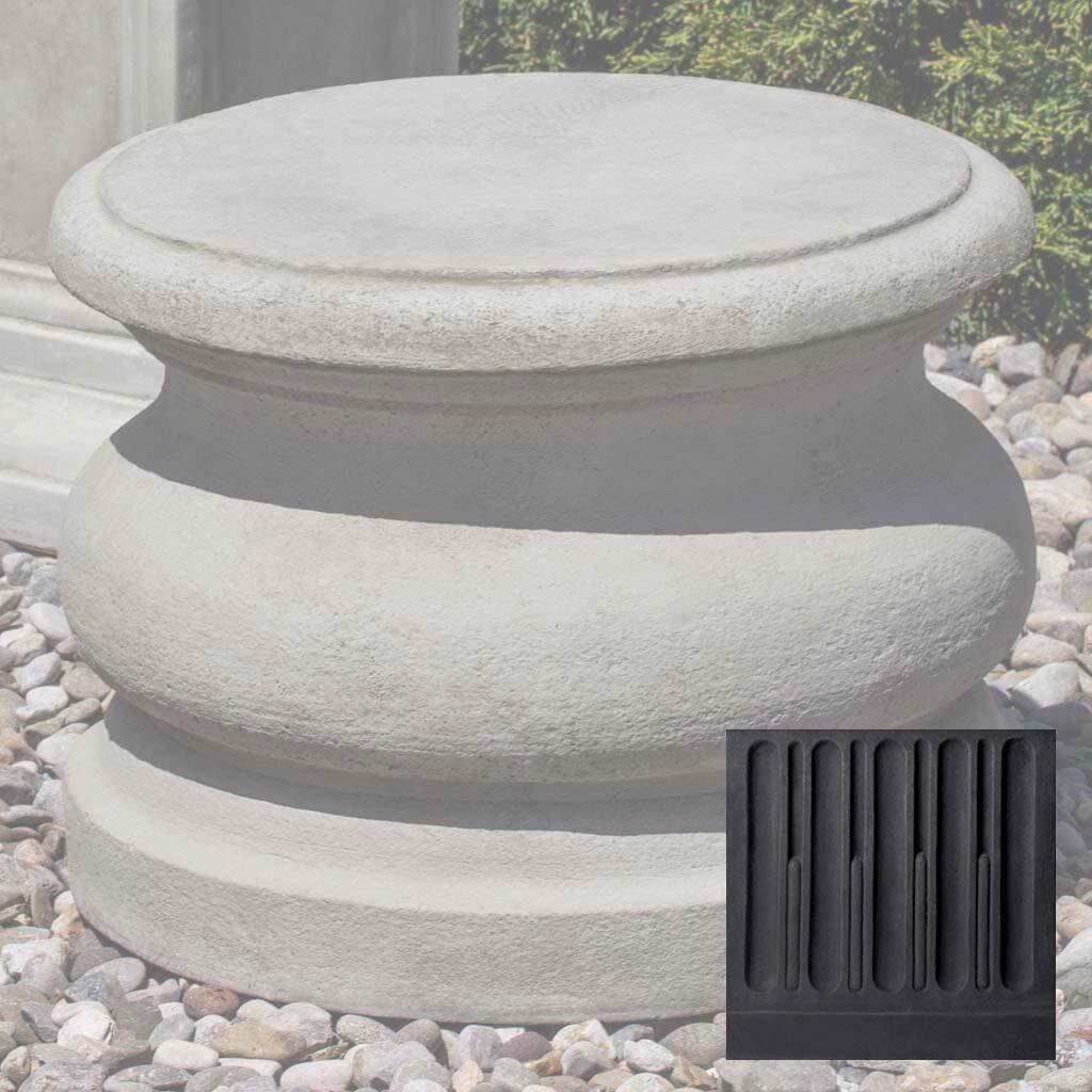 Round Plain Pedestal - Low