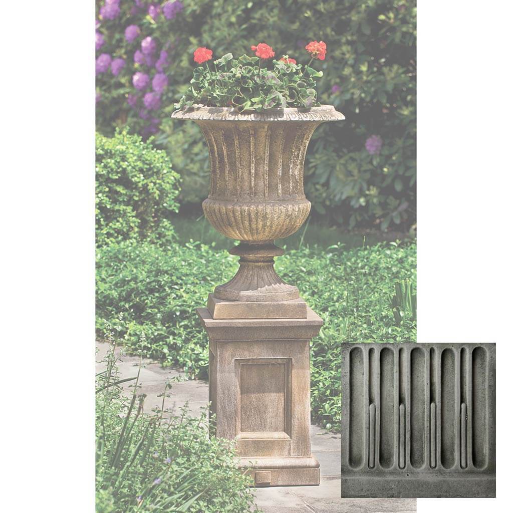 Smithsonian Classical Urn w/ Pedestal