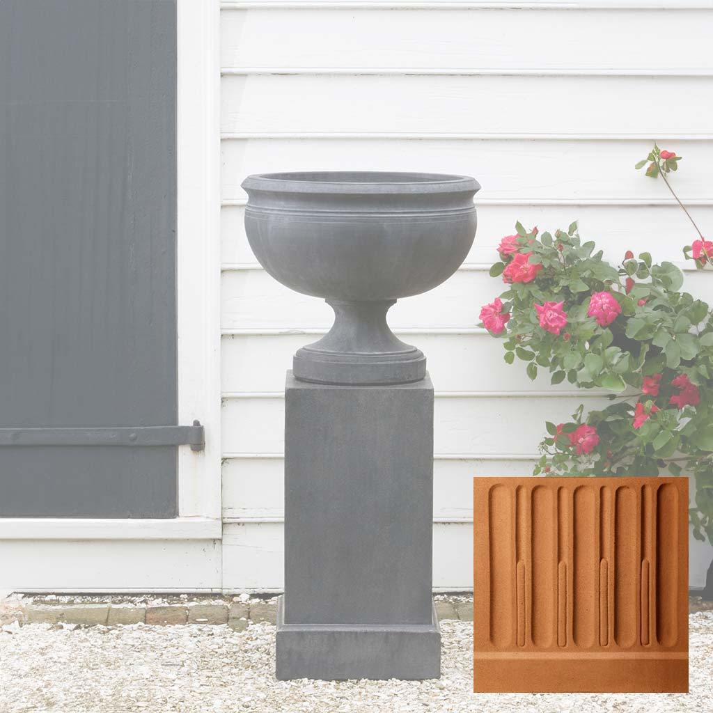 Wburg Plantation Urn w/ Classic Tall Pedestal
