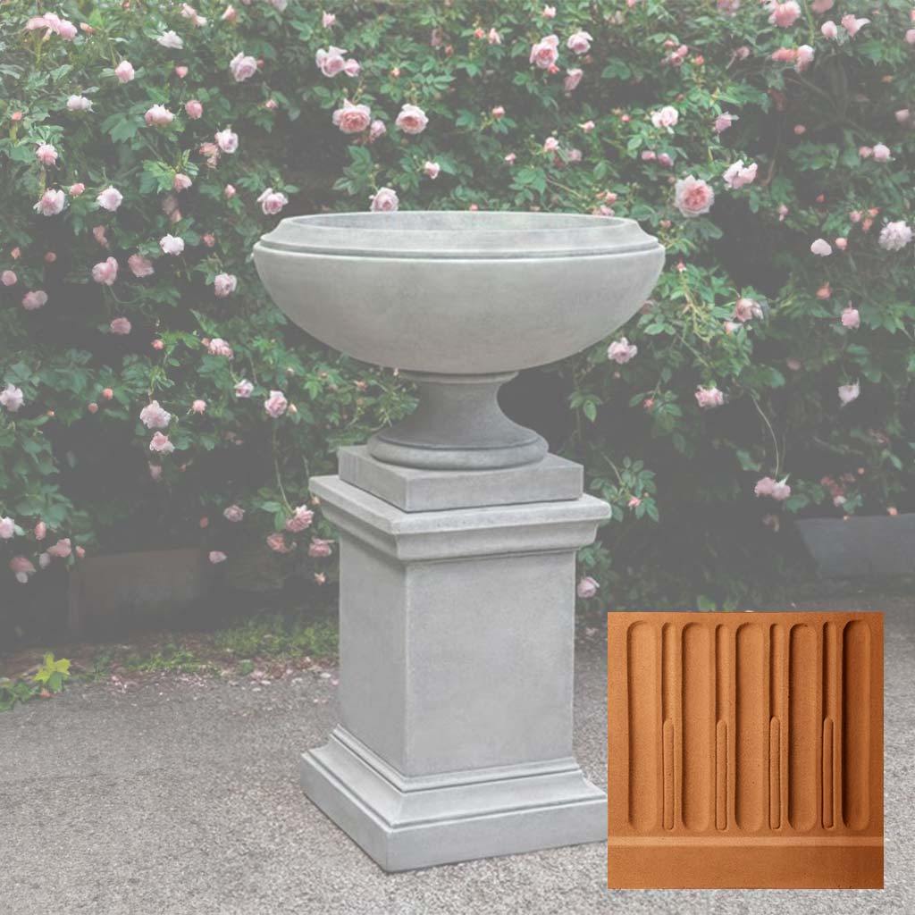 Jensen Urn Large w/ Greenwich Pedestal