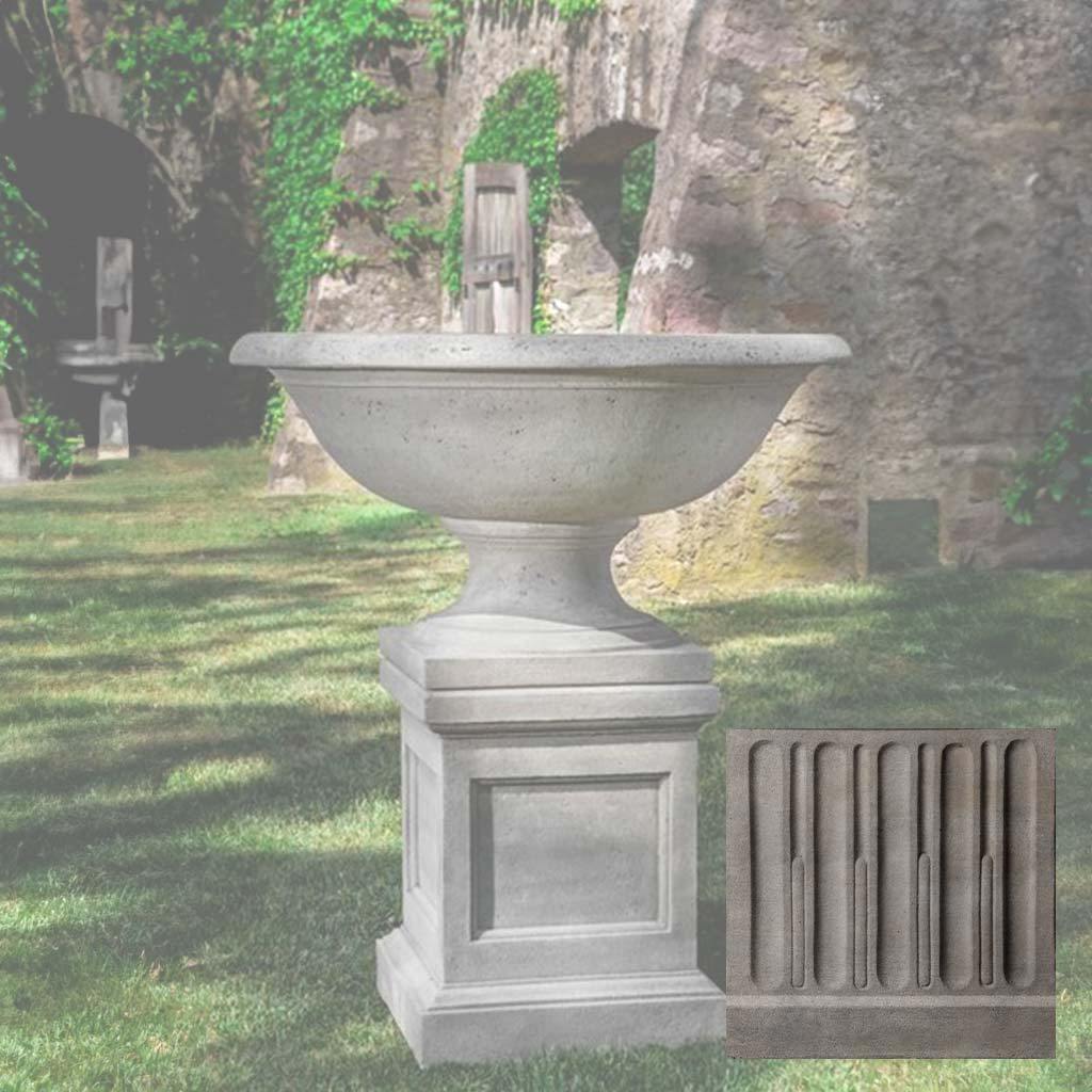 Monteros Urn w/ St. Louis Pedestal