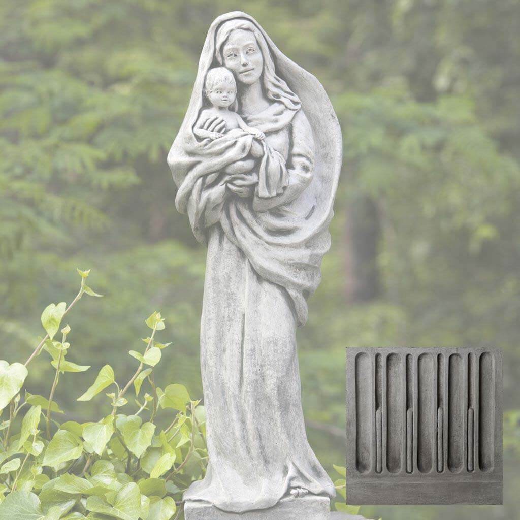 Standing Madonna and Child