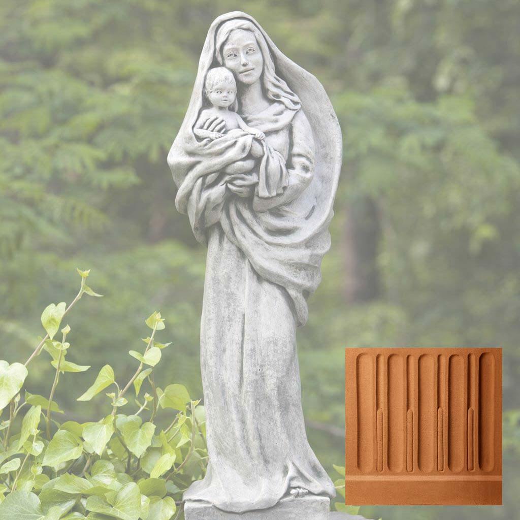 Standing Madonna and Child