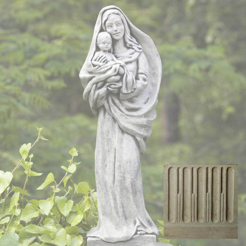 Standing Madonna and Child